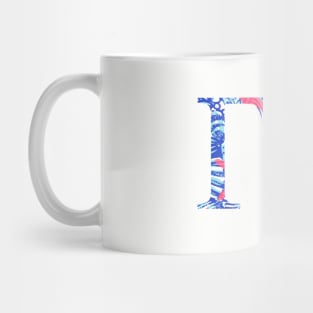 Gamma Tropical Letter Mug